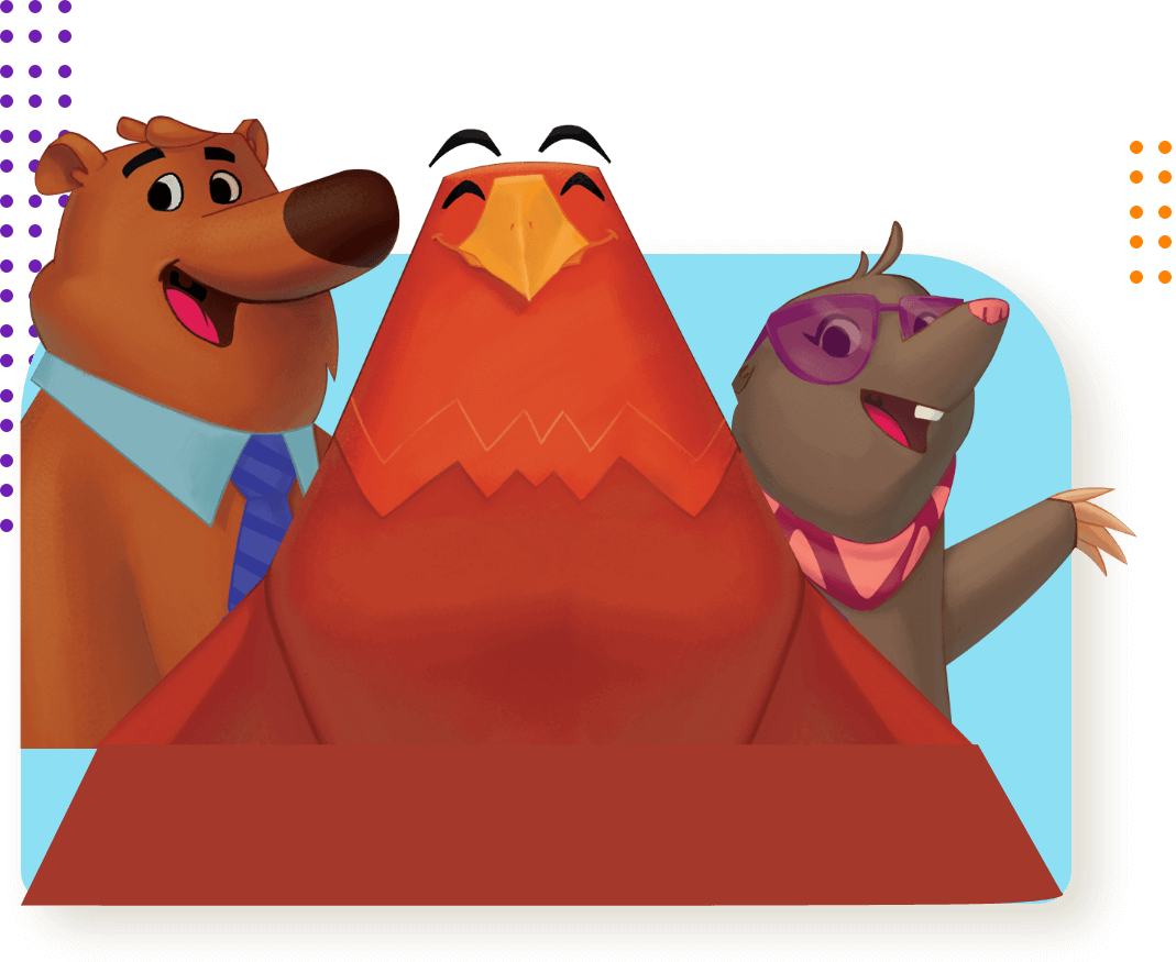 Águila junto a Pita y Kosso